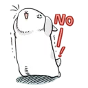 😖 emoji Machiko Rabbit Telegram sticker 6 of 80