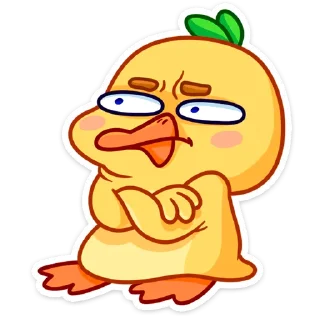 👀 emoji ❤️‍🔥 «Утёнок Кряк» — @VkontakteEmoji Telegram sticker 6 of 48