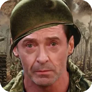Sticker from Hugh Jackman/Хью Джекман