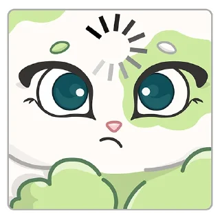 😶 emoji Cute animals VK: ShinyArrowWay Telegram sticker 19 of 24