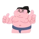 Sticker from Sumo