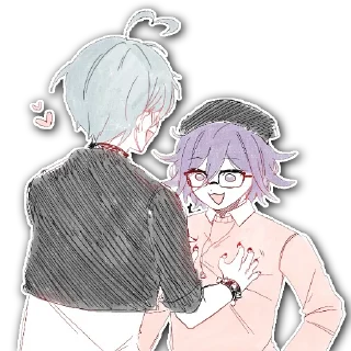💦 emoji сайома 💙💜 Telegram sticker 10 of 67