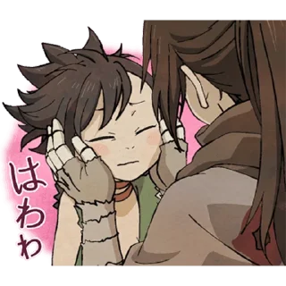 😳 emoji Dororo Stickers Telegram sticker 19 of 40