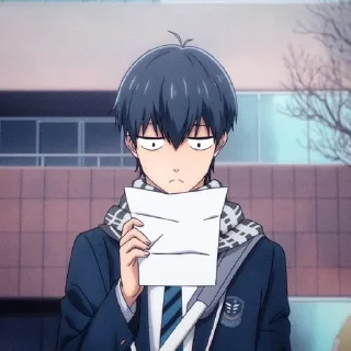 Sticker from Блю лок @anime_sticks