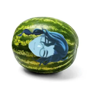 🍉 emoji вкусни Панталоне Telegram sticker 16 of 32