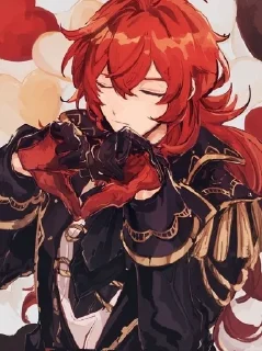 ❤️ emoji Гейшин Telegram sticker 16 of 37
