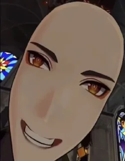 🙂 emoji Гейшин Telegram sticker 21 of 37