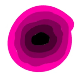 💗 emoji Colorful holes Telegram sticker 9 of 10