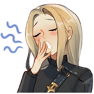 🥱 emoji Сэм Сэмми @Nyasticks Telegram sticker 16 of 17