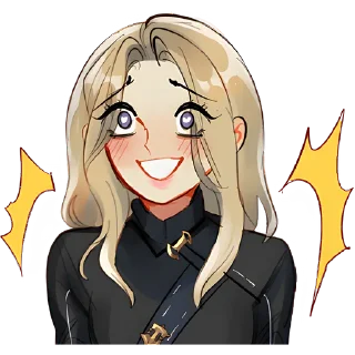 😄 emoji Сэм Сэмми @Nyasticks Telegram sticker 14 of 17