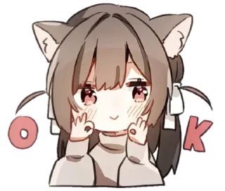 👍 emoji ꒰ nekonya ->「 @wexsavi 」 ࣪˖₊༣ Telegram sticker 22 of 24