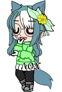 🌟 emoji Gacha says Telegram sticker 10 of 48