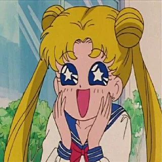 🤩 emoji Sailor Moon Telegram sticker 24 of 25