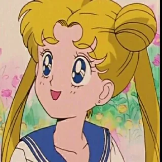 ☺ emoji Sailor Moon Telegram sticker 15 of 25