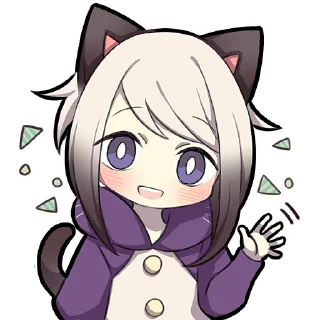 Sticker from Сиамская кошечка @Nyasticks