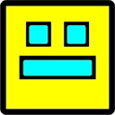 Sticker from Geometry Dash