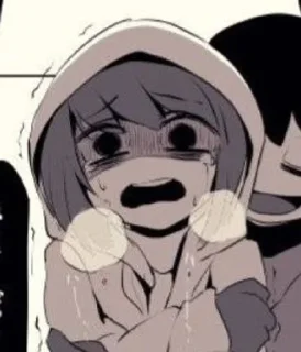Sticker from Storyshift chara in nutshell