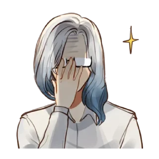 😏 emoji Куро кун @tg_sticks Telegram sticker 12 of 31