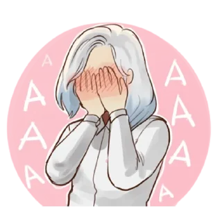 😳 emoji Куро кун @tg_sticks Telegram sticker 4 of 31