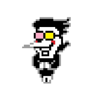 😁 emoji spamton [deltarune] Telegram sticker 10 of 105