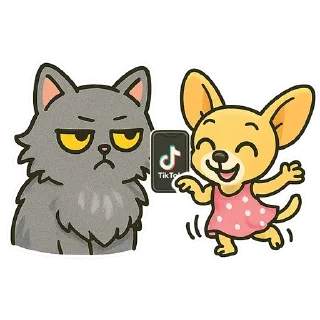 💃 emoji Meodawa family Telegram sticker 13 of 51