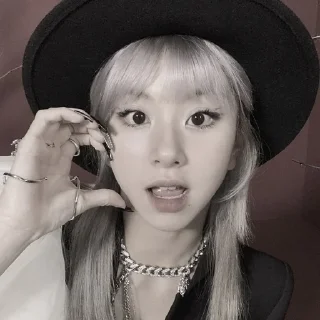 🐾 emoji が !¡🎧 chaeyoung . . @lastmeetingg Telegram sticker 13 of 41