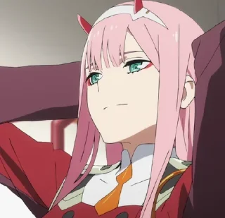 🙃 emoji Zero Two-пак Telegram sticker 10 of 120