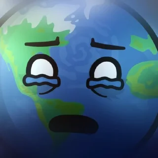 🌍 emoji Earth 🌍☆ Telegram sticker 22 of 55