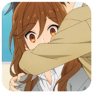 😍 emoji Хоримия: Кусочек / @moonhausu Telegram sticker 7 of 48