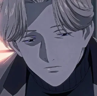 ☠️ emoji Johan Liebert Telegram sticker 10 of 70