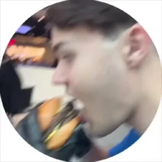 🍔 emoji Яна где?❤️ Telegram sticker 23 of 36