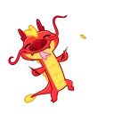 🥳 emoji Chinese Dragon Telegram sticker 7 of 28