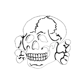 💀 emoji Україномовний Нацизм Telegram sticker 2 of 60