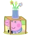 🙈 emoji Peppa Pig Telegram sticker 6 of 11