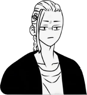🌟 emoji Tokyo Revengers(Aki) Telegram sticker 21 of 22