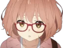 Sticker from kyoukai no kanata