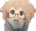 Sticker from kyoukai no kanata