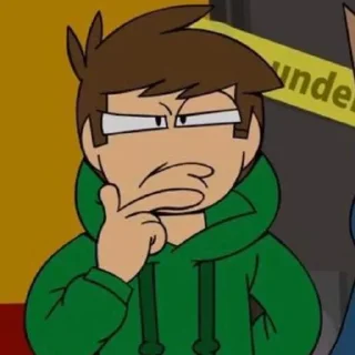 Sticker from Eddsworld (by @tomychgay)