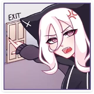 💁‍♀️ emoji КатШи @stickerpack_tg Telegram sticker 21 of 48