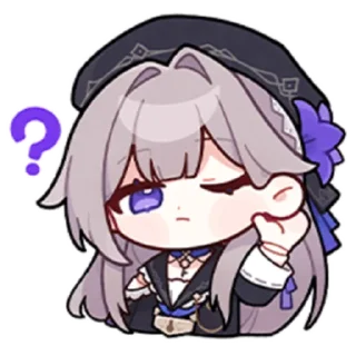🤨 emoji Star Rail Telegram sticker 15 of 28