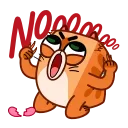 😫 emoji Cupid Kitty Telegram sticker 12 of 25