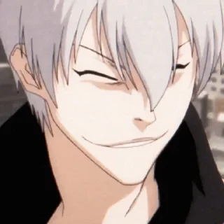 💙 emoji Gin Ichimaru Telegram sticker 20 of 59