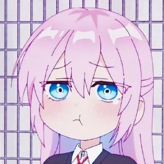 ❤️ emoji Shikimori @anime_stickerr Telegram sticker 11 of 26