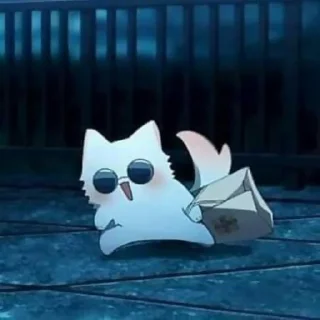 😎 emoji Satoru Gojo Telegram sticker 1 of 26
