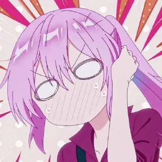 ❤️ emoji Shikimori @anime_stickerr Telegram sticker 7 of 26