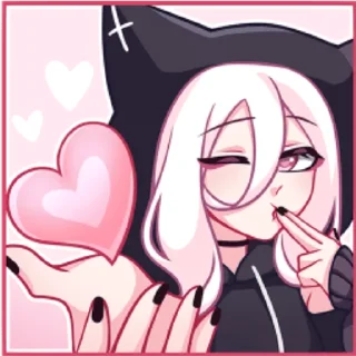 😘 emoji КатШи Telegram sticker 5 of 46