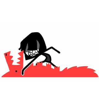 👊 emoji Anxiety Telegram sticker 14 of 99