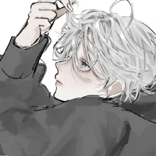 😄 emoji Канеки Telegram sticker 10 of 22