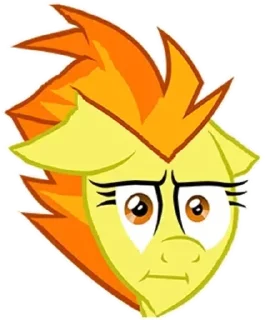 😐 emoji Жмых MLP Telegram sticker 9 of 41