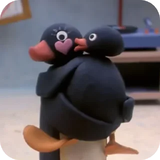 Sticker from Pingu